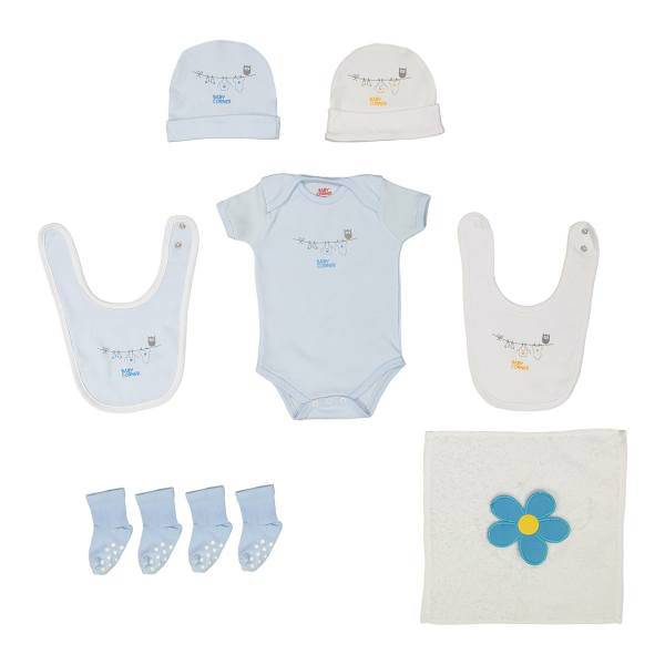 ست لباس نوزادی بیبی کرنر مدل Bunch Of Flowers، Baby Corner Bunch Of Flowers Baby Clothes Set