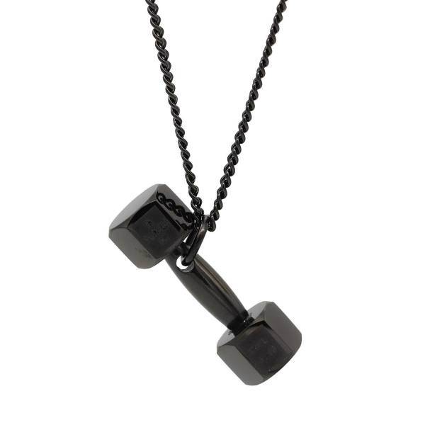 گردنبند لوکسین طرح دمبل مدل N192، Loxin Dumbbell N192 Necklace