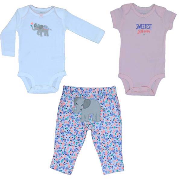 ست لباس دخترانه کارترز مدل 543، Carters 543 Girl Clothing Set