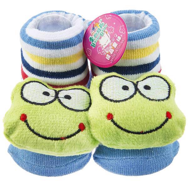 جوراب عروسکی بور بیر طرح غورباقه، Baoer Beier Frog Socks