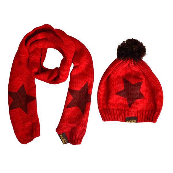 ست کلاه و شال گردن کودک رجینال مدل Star، Reginal Star Baby Hat And scarf Set