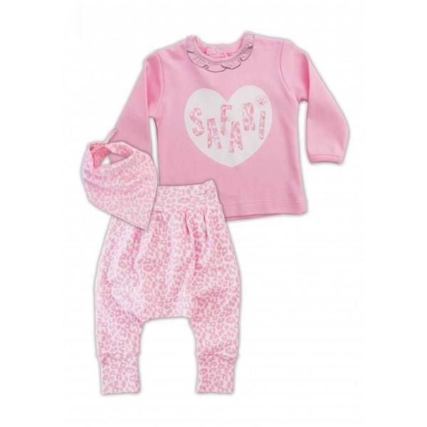 ست لباس دخترانه بیبی کرنر مدل 7002، Baby Corner 7002 Baby Girl Clothing Set