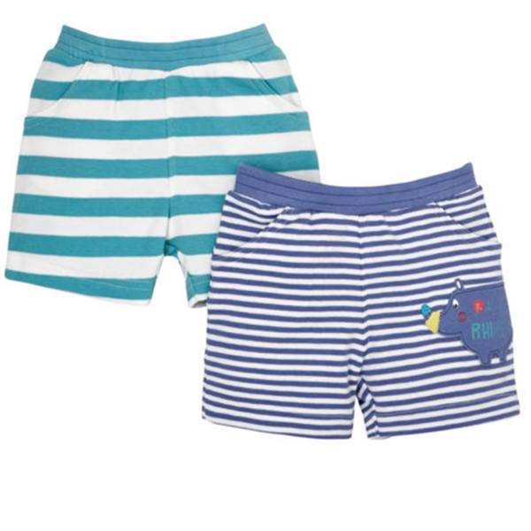 شلوارک پسرانه مادرکر مدلB2722 بسته 2 عددی، Mothercare B2722 Boys Shorts 2pcs