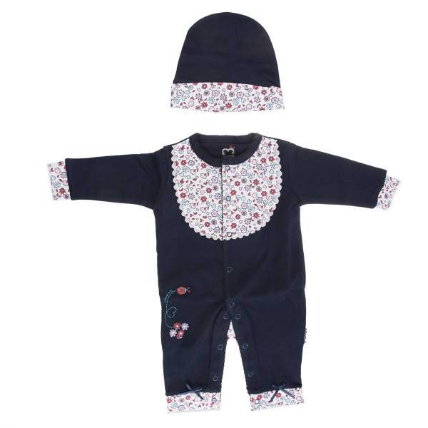 ست لباس دخترانه آدمک مدل 1371002N، Adamak 1371002N Baby Girl Clothing Set