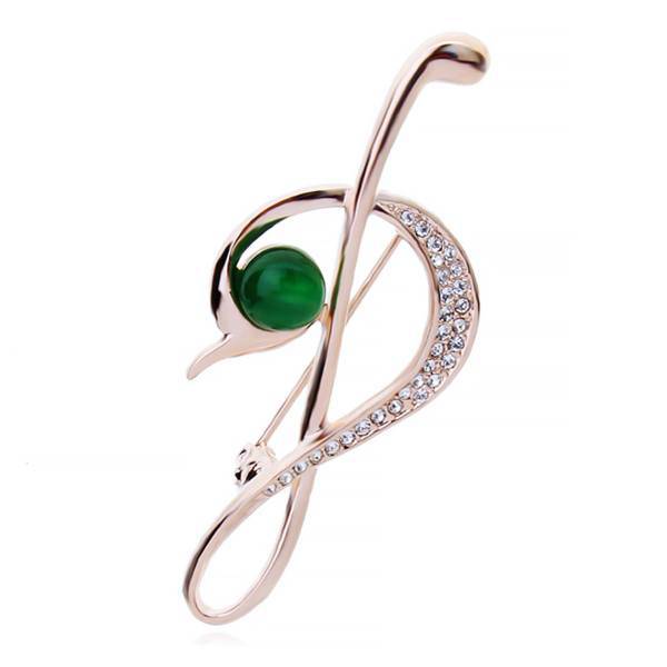 گل سینه روزینی مدل Br13، Rosiny Br13 Brooch