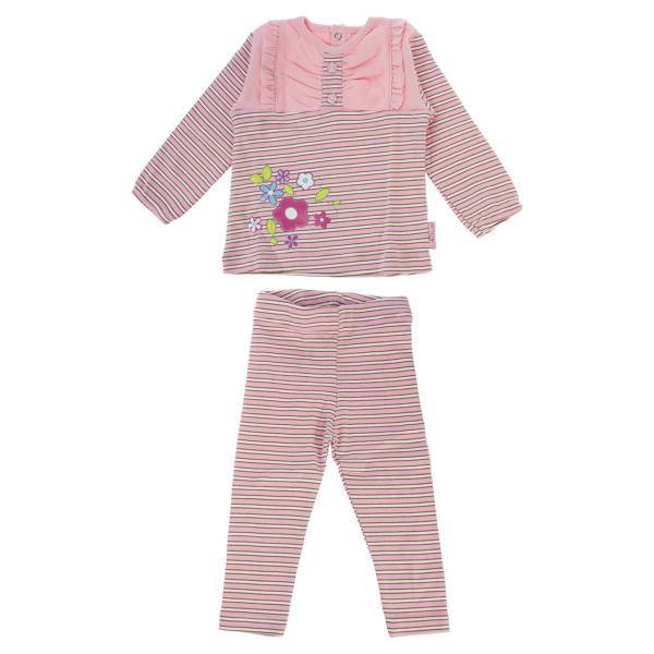 ست لباس دخترانه آدمک مدل 1139011P، Adamak 1139011P Baby Girl Clothing Set