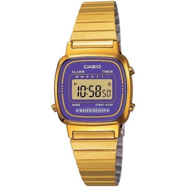 ساعت مچی دیجیتال زنانه کاسیو مدل LA670WGA-6DF، Casio LA670WGA-6DF Digital Watch For Women