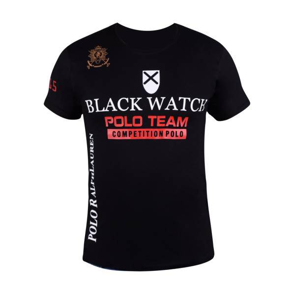 تی شرت مردانه طرح Black Watch مدل 1036