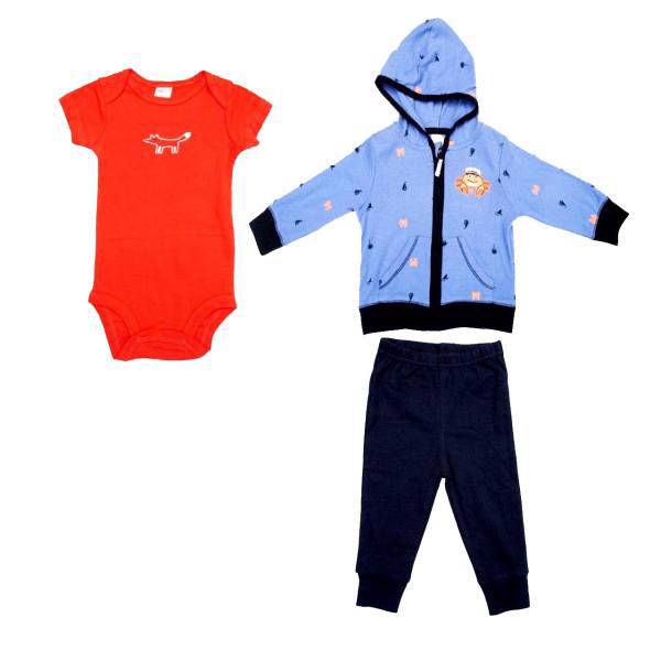 ست لباس پسرانه کارترز مدل 394، Carters 394 Baby Boy Clothing Set