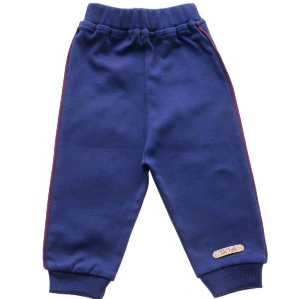 شلوار راحتی تیک تاک طرح سورمه ای، Tik Tak Dark Blue Comfortable Pants