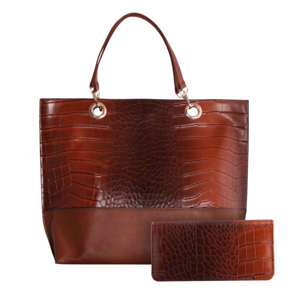 ست کیف و کیف پول دوک مدل 6-1069-1065، Duk 1065-1069-6 Hand Bag and Wallet Set