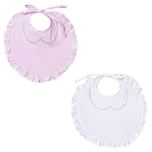 پیشبند بیبی دال مدل6-7093 بسته 2 عددی، Baby Doll 7093-6 Baby Bib 2pcs