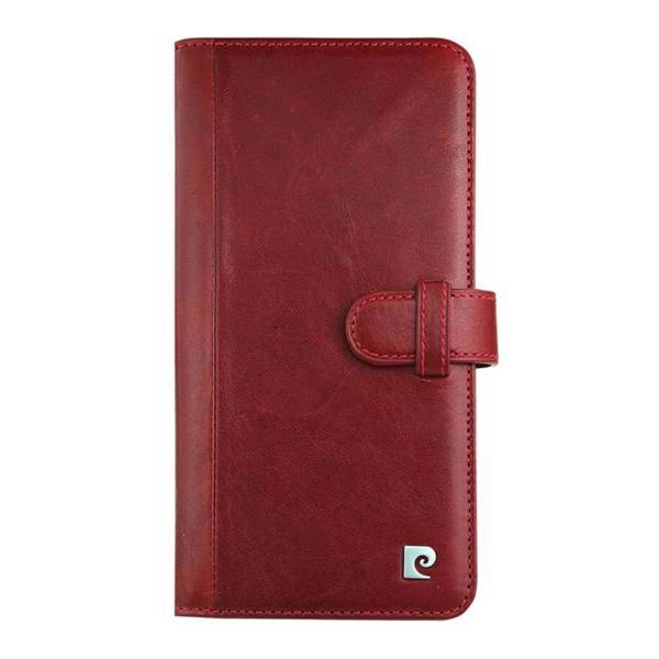 کیف پول چرمی پیرکاردین مدل PCL-P09 مناسب برای گوشی آیفون 8/7 پلاس، Pierre Cardin PCL-P09 Leather Wallet For IPhone7 Plus/8 plus