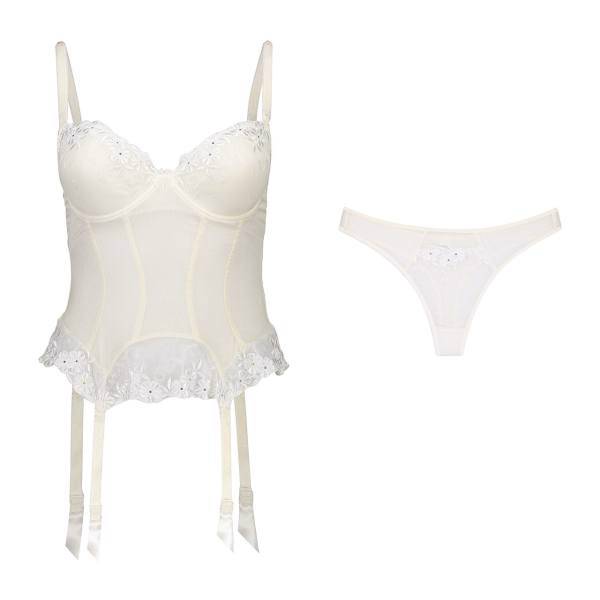 لباس خواب دو تکه زنانه کریس لاین مدل VIRGIN، Kris Line 9 Two Piece Lingerie For Women