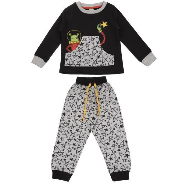 ست لباس پسرانه دینو مدل 16S1-002، Deno 16S1-002 Baby Boy Clothing Set