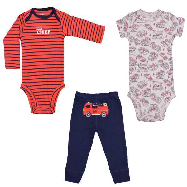 ست لباس پسرانه کارترز مدل 489، Carters 489 Boy Clothing Set