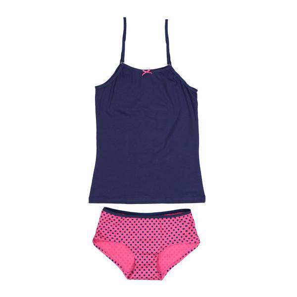 تاپ و شلوارک زنانه پی جامه مدل 130، Pijame 130 Shorts And Top For Women