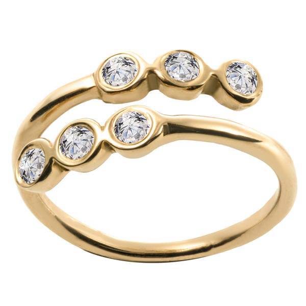 انگشتر طلا 18 عیار پرسته مدل 1026، Parasteh 1026 Gold Ring