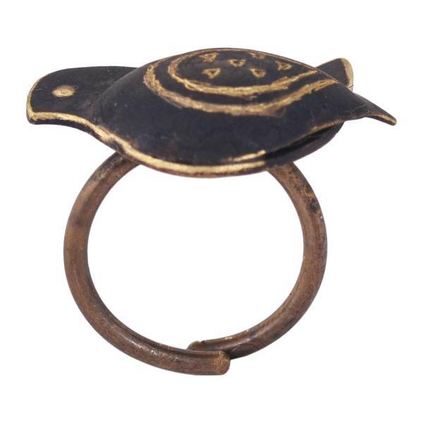 انگشتر گالری نیلکا طرح پرنده مدل 00-31، Nilka Gallery 31-00 Bird Ring