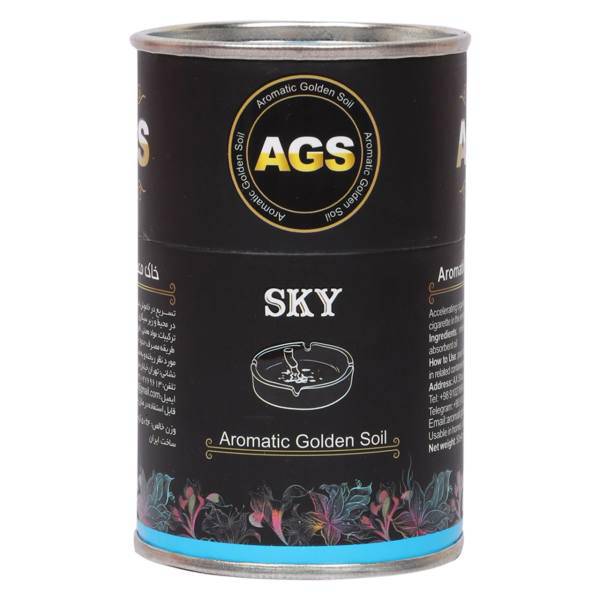 خاک معطر طلایی آگس مدل Sky-A وزن 50 گرم، AGS Sky Aromatic Golden Soil 50g