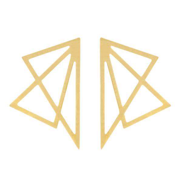 گوشواره طلا 18 عیار ماهک مدل ME0691، Maahak ME0691 Gold Earring