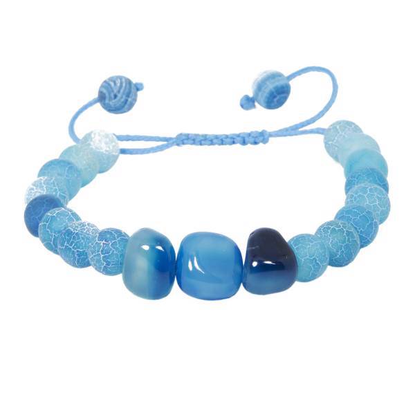 دستبند نوژین مدل سنگ آبی، Nojin Blue Stone Bracelet