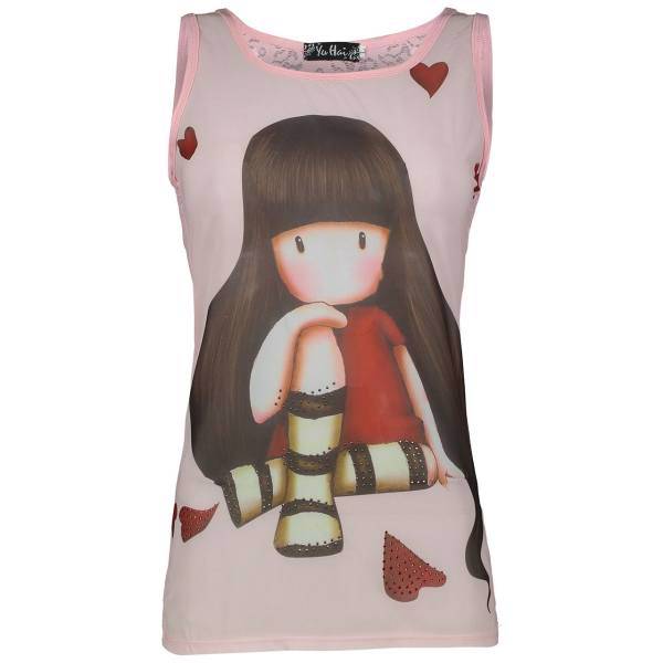 تاپ دخترانه مزون الیها مدل 34، Mezon Eliha 34 Girl Top