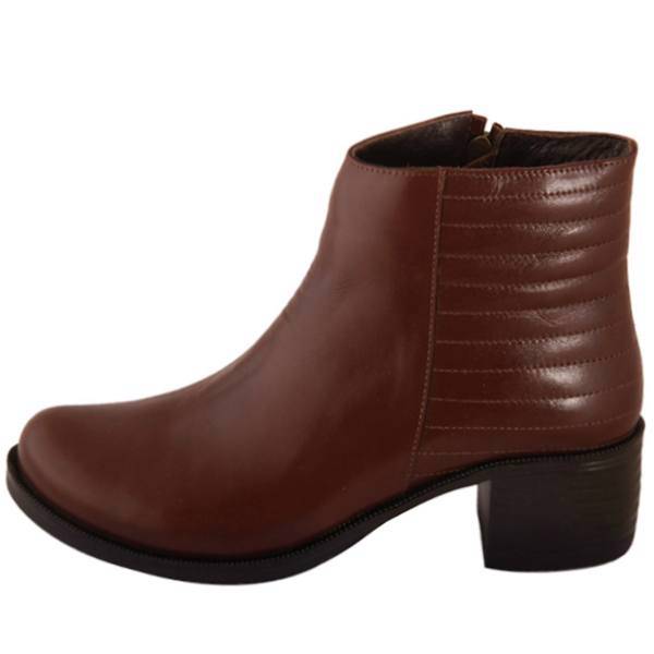 نیم بوت زنانه چرم طبیعی شهر چرم مدل 6-T39484، LC T39484-6 Half Boot For Women