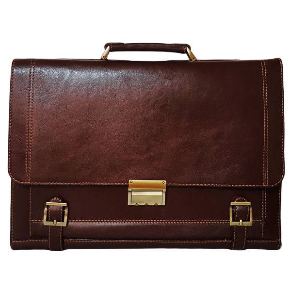 کیف اداری صنایع چرم شهرزاد کد SKE 121-2