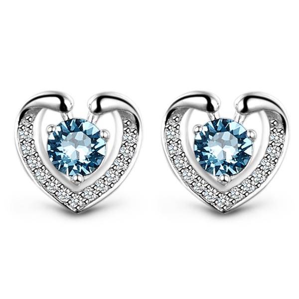 گوشواره نقره شهر جواهر مدل SJ-NE008، Shahrejavaher SJ-NE008 Silver Earring