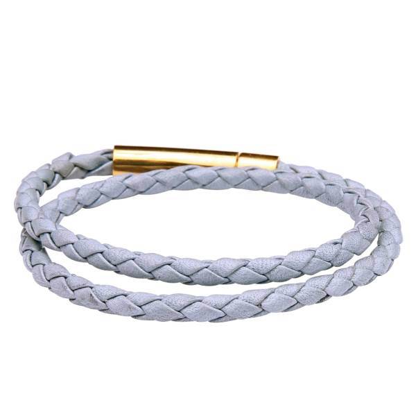 دستبند چرمی آتیس کد I90016SEA، Atiss I90016SEA Leather Bracelet