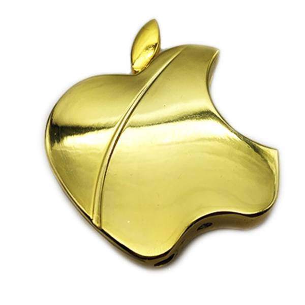 فندک کیوسک گالری طرح Apple Gold مدل L21