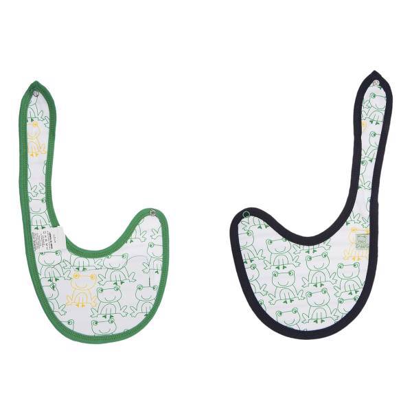 پیشبند آلبی مینی مدل A11011 بسته 2 عددی، Albimini A11011 Baby Bib 2pcs