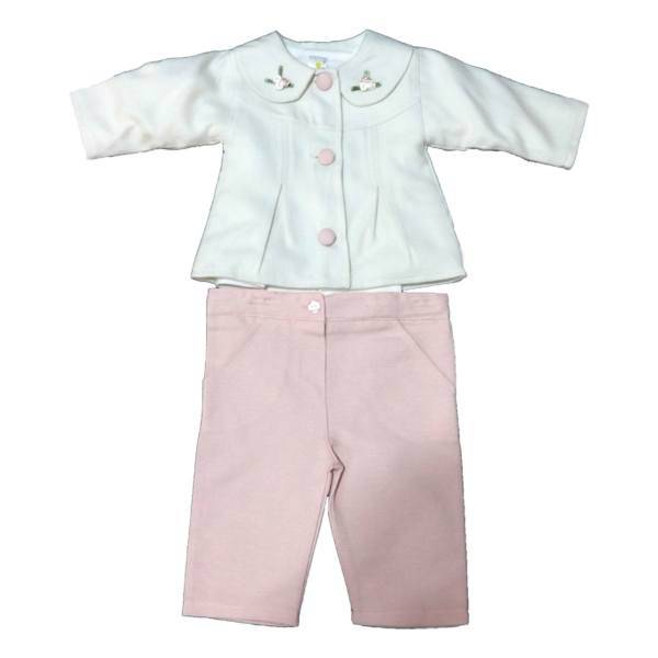 ست لباس دخترانه توری بیبی کد L4153