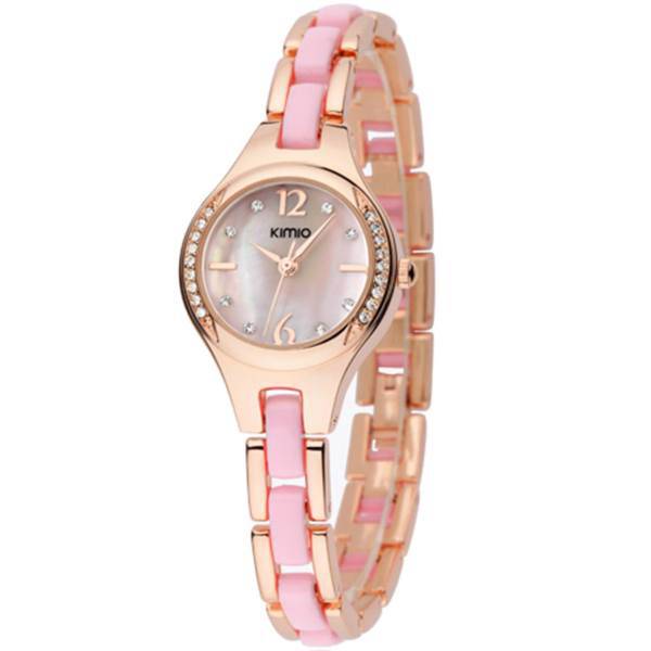 ساعت مچی عقربه ای زنانه کیمیو مدل k449-Pink