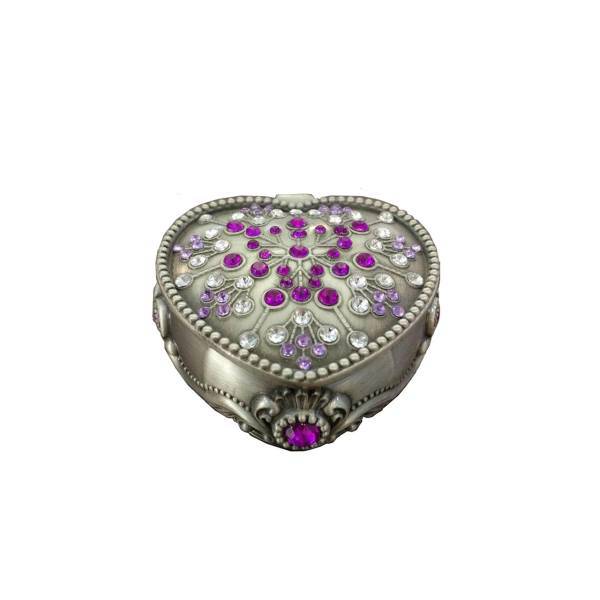 جعبه جواهرات سلوین کد P12551 purple، Selvin jewelry box