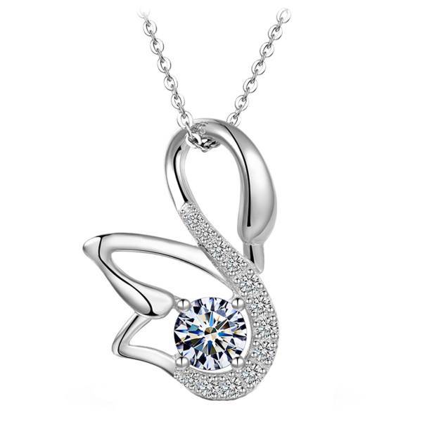 گردنبند نقره شهر جواهر مدل SJ-N036، Shahrejavaher SJ-N036 Silver Necklace