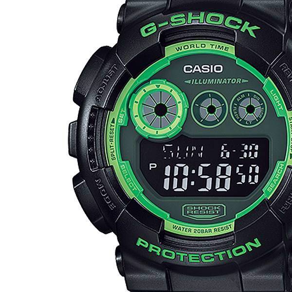 ساعت مچی دیجیتالی مردانه کاسیو جی شاک GD-120N-1B3DR، Casio G-Shock GD-120N-1B3DR