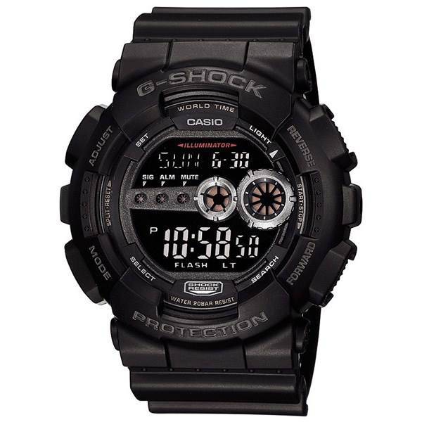 ساعت مچی دیجیتالی مردانه کاسیو جی شاک GD-100-1BDR، Casio G-Shock GD-100-1BDR