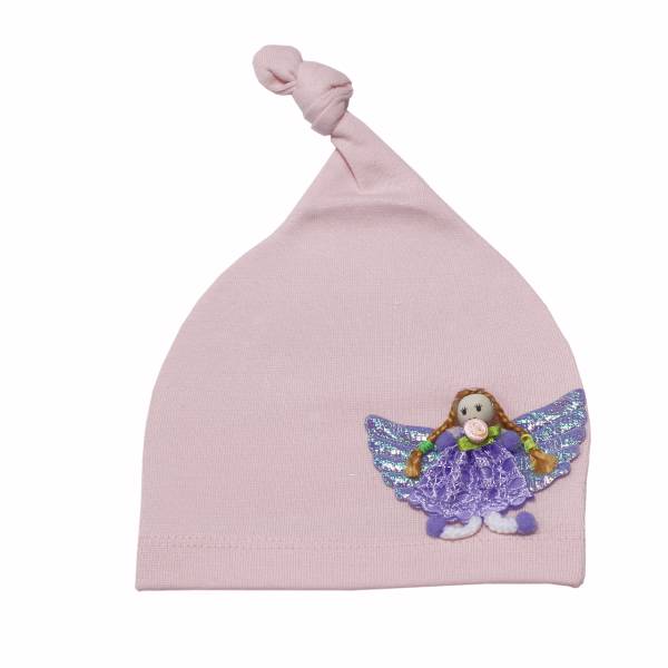 کلاه گرد نوزادی مینی داملا مدل 8047Pink، Mini Damla 8047Pink Baby Hat