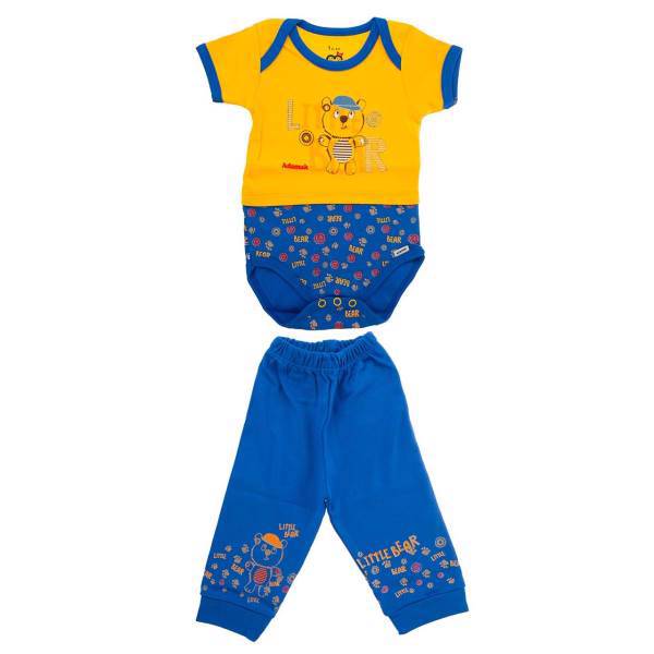 ست لباس نوزادی آدمک مدل ‏‏402101، Adamak 402101 Baby Clothes Set