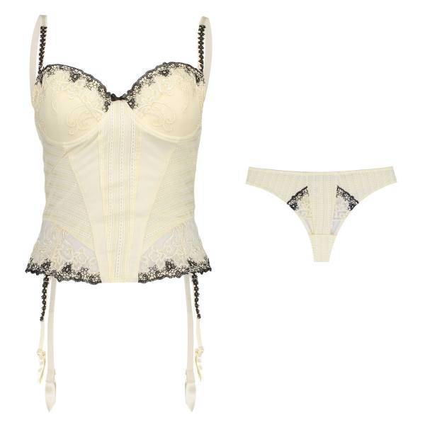 لباس خواب دو تکه زنانه کریس لاین مدل CHANTAL، Kris Line 4 Two Piece Lingerie For Women