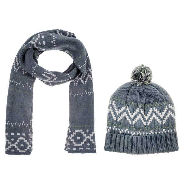 ست کلاه و شال مردانه فونم مدل 3552، Fonem 3552 Hat And Scarf Set For Men