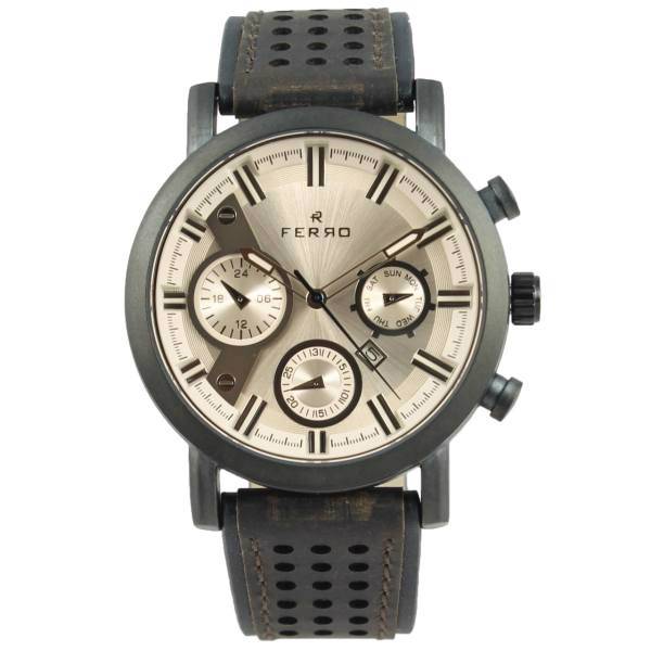 ساعت مچی عقربه ای مردانه فرو مدل F61492-536-G2، FERRO F61492-536-G2 Watch for man