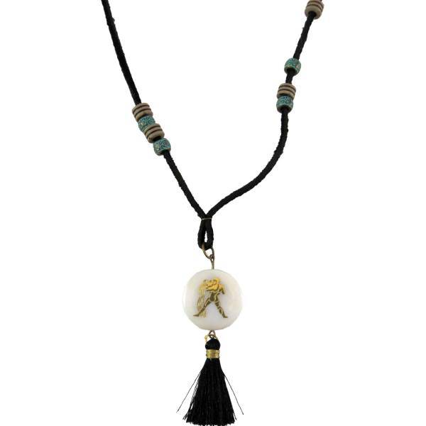 گردنبند برندز مدل سمبل آبریز ماه تولد بهمن BK-130