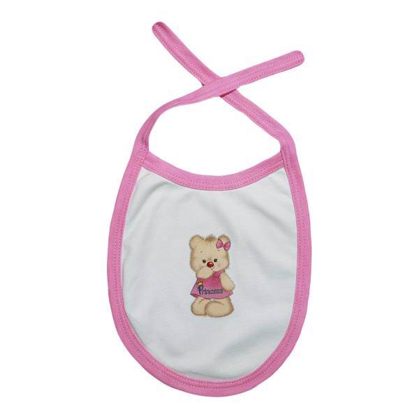 پیشبند نوزادی برند پرنسس مدل PINK-04، BABY APRONS PRINCESS BRAND PINK