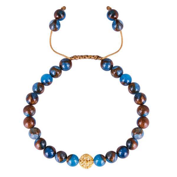 دستبند طلا 18 عیار مرجان مدل 0760، Marjan 0760 Gold Bracelet