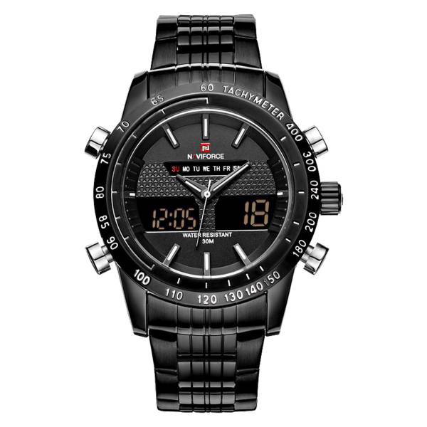 ساعت مچی عقربه ای مردانه نیوی فورس مدل NF9024M/BBW، Naviforce NF9024M/BBW Watch For Men