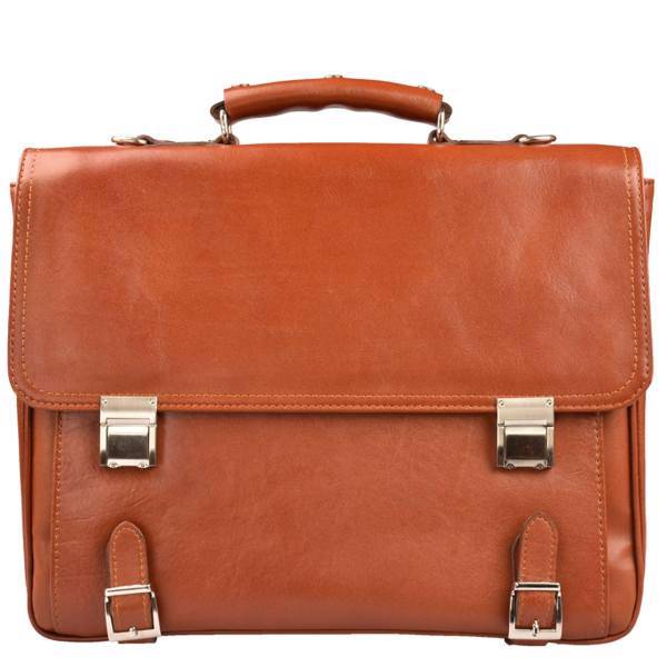 کیف اداری چرم طبیعی کهن چرم مدل L64-1، Kohan Charm L64-1 Leather Briefcase