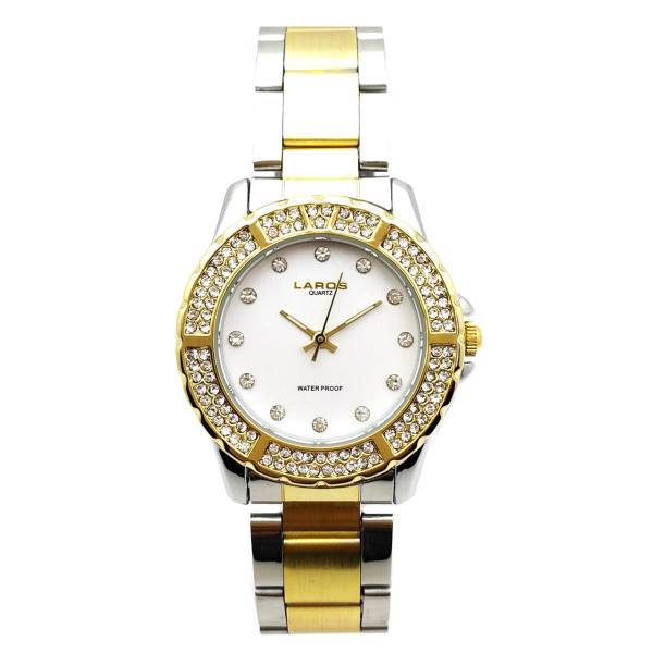 ساعت مچی عقربه ای زنانه لاروس مدل LW-A112-Gold، Laros LW-A112-Gold Watch For Women